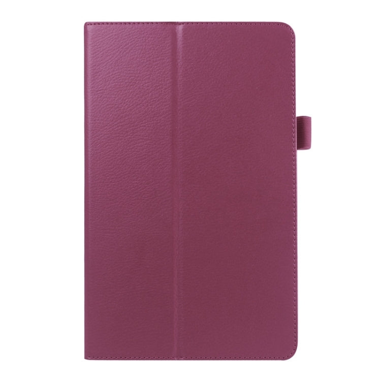 Litchi Texture Leather Case with Holder for Galaxy Tab E 9.6 / T560 / T561