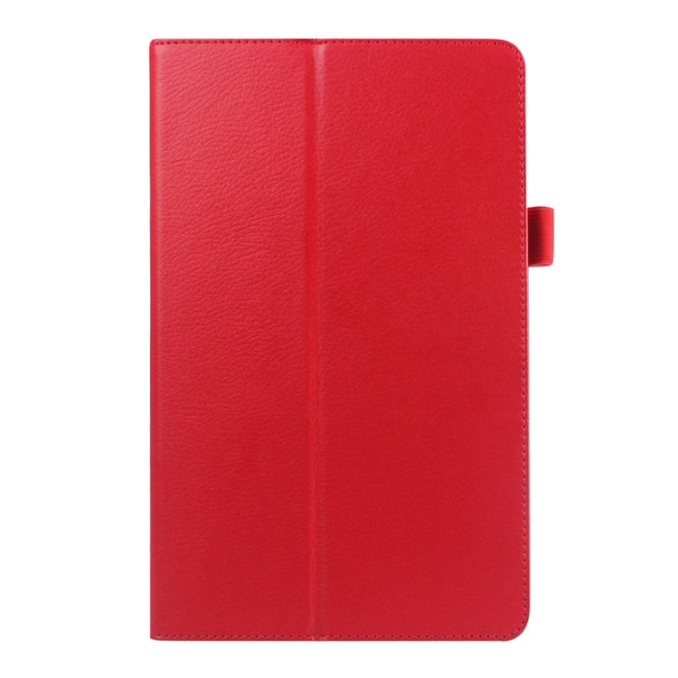 Litchi Texture Leather Case with Holder for Galaxy Tab E 9.6 / T560 / T561