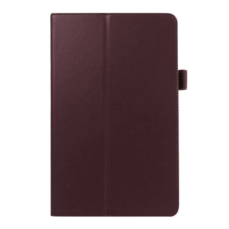 Litchi Texture Leather Case with Holder for Galaxy Tab E 9.6 / T560 / T561