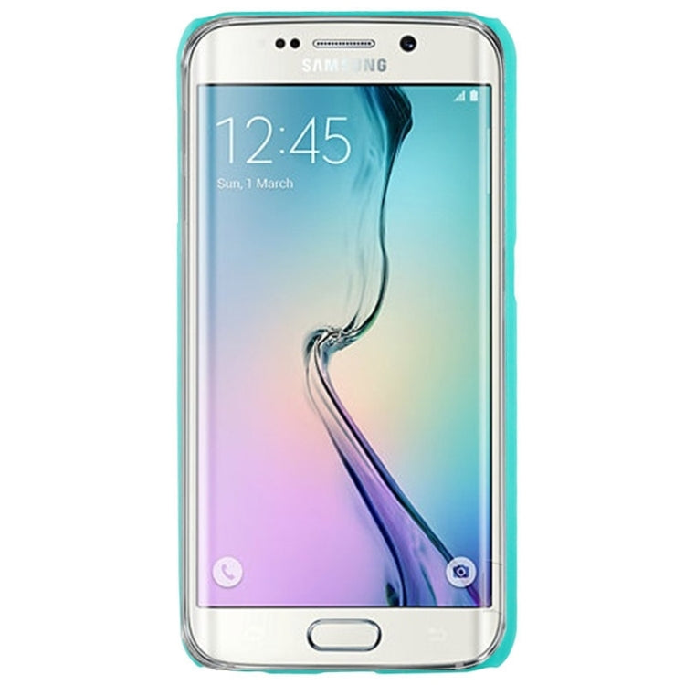 For Galaxy S6 Edge Embossed Flowers Pattern Protective Hard Case