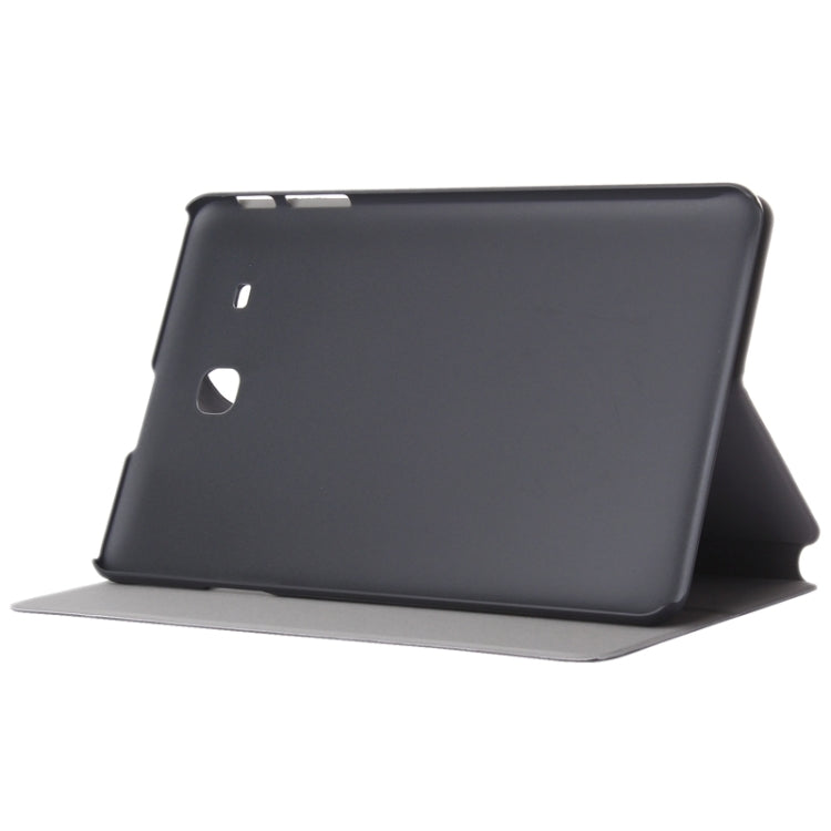 Frosted Texture Leather Case with Holder for Galaxy Tab E 9.6 / T560