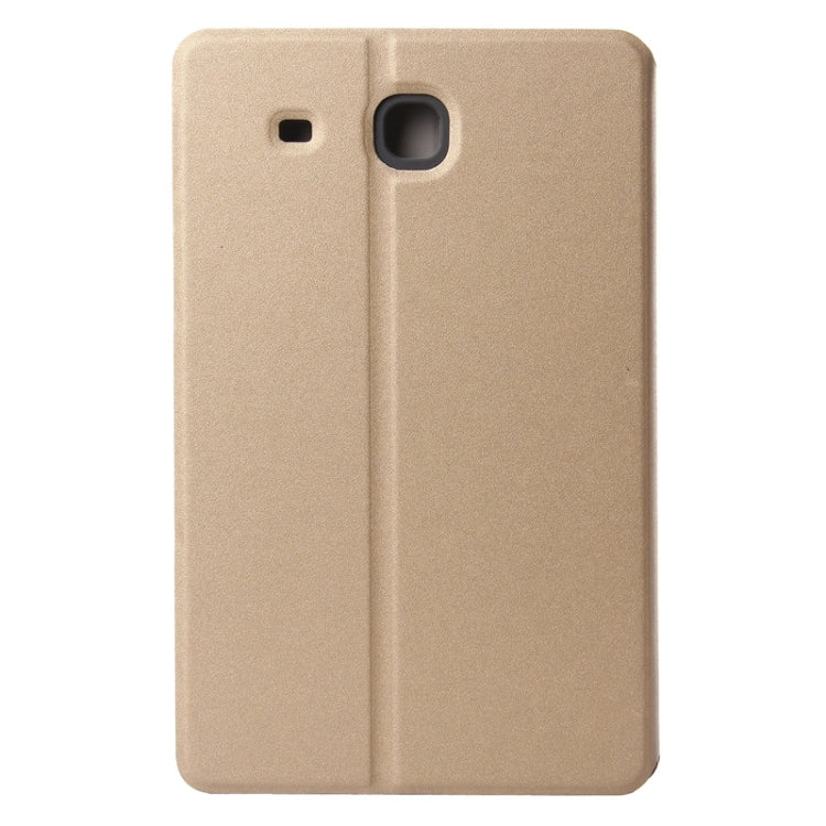 Frosted Texture Leather Case with Holder for Galaxy Tab E 9.6 / T560