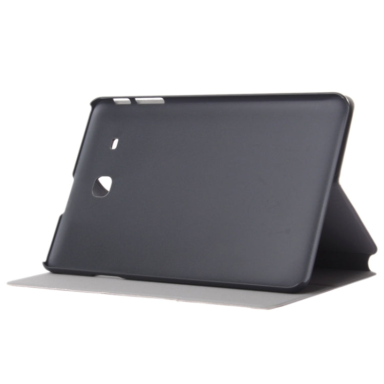 Frosted Texture Leather Case with Holder for Galaxy Tab E 9.6 / T560