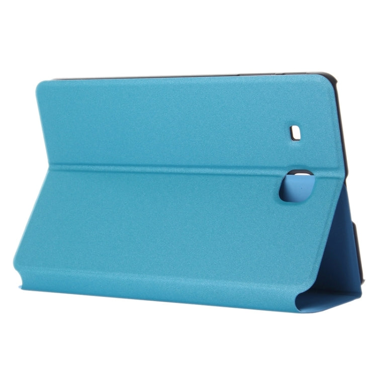 Frosted Texture Leather Case with Holder for Galaxy Tab E 9.6 / T560