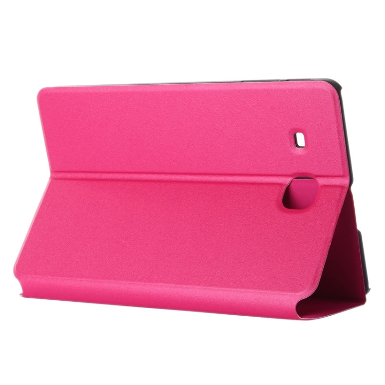 Frosted Texture Leather Case with Holder for Galaxy Tab E 9.6 / T560