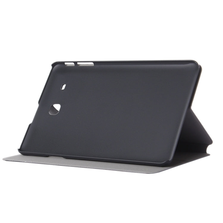 Frosted Texture Leather Case with Holder for Galaxy Tab E 9.6 / T560