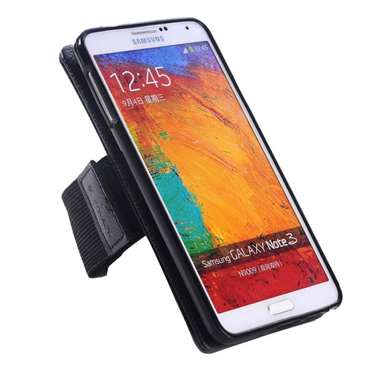 Detachable 2 in 1 Magnet Sports Armband + Phone Case for Galaxy Note III / N900(Black)