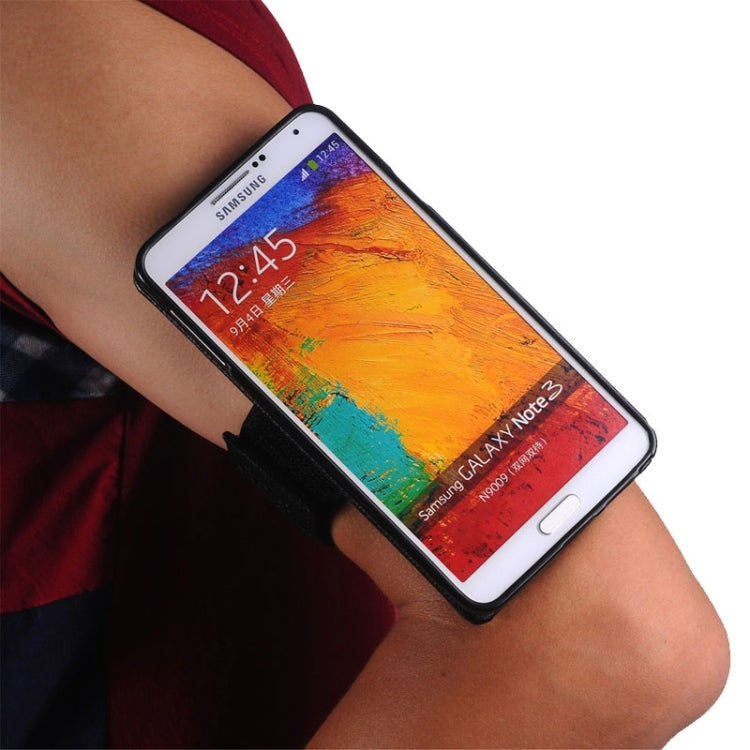Detachable 2 in 1 Magnet Sports Armband + Phone Case for Galaxy Note III / N900(Black)