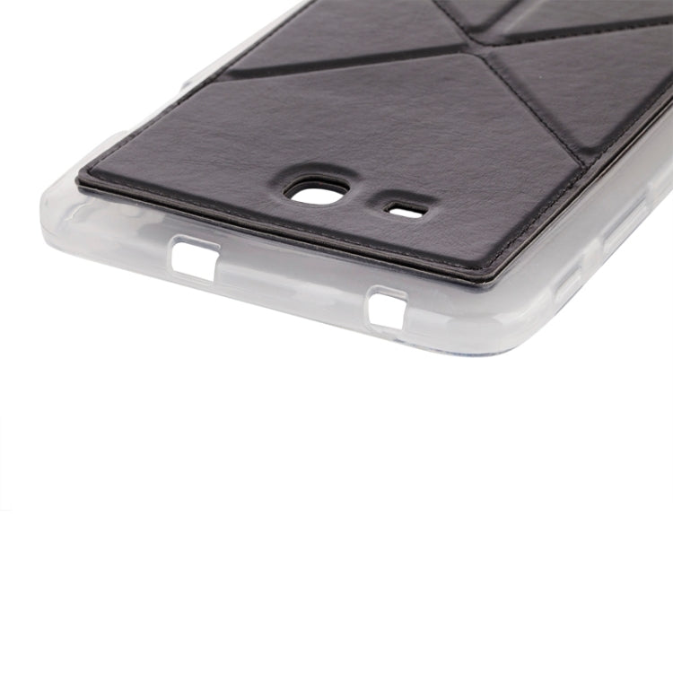 Multi-folding TPU Case with Holder for Galaxy Tab 3 Lite 7.0 / T110
