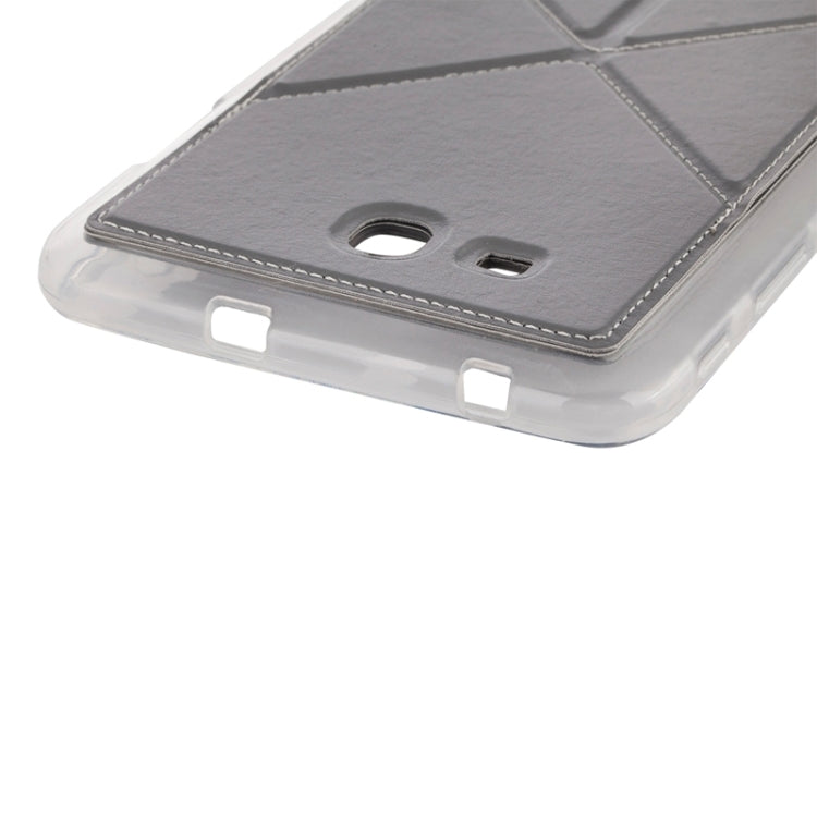 Multi-folding TPU Case with Holder for Galaxy Tab 3 Lite 7.0 / T110