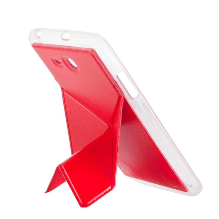 Multi-folding TPU Case with Holder for Galaxy Tab 3 Lite 7.0 / T110