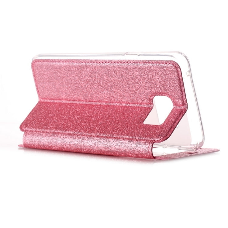 UFO Flavedo Texture Horizontal Flip Leather Case with Caller ID Display & Holder & Card Slot for Galaxy Note 5