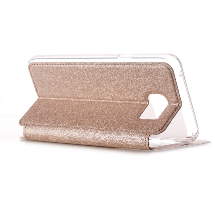 UFO Flavedo Texture Horizontal Flip Leather Case with Caller ID Display & Holder & Card Slot for Galaxy Note 5