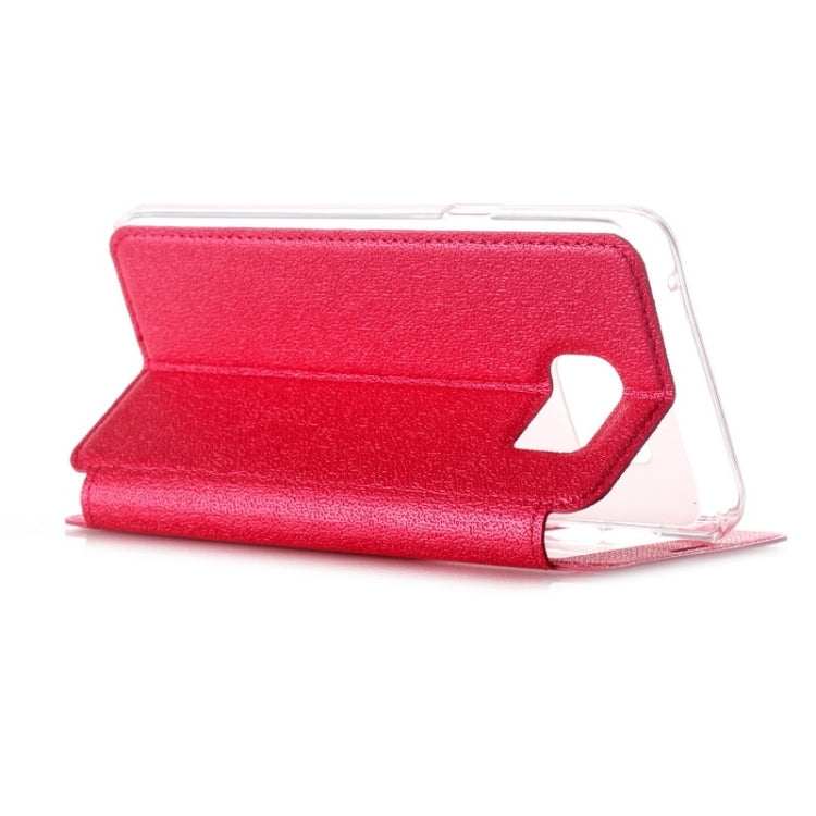 UFO Flavedo Texture Horizontal Flip Leather Case with Caller ID Display & Holder & Card Slot for Galaxy Note 5
