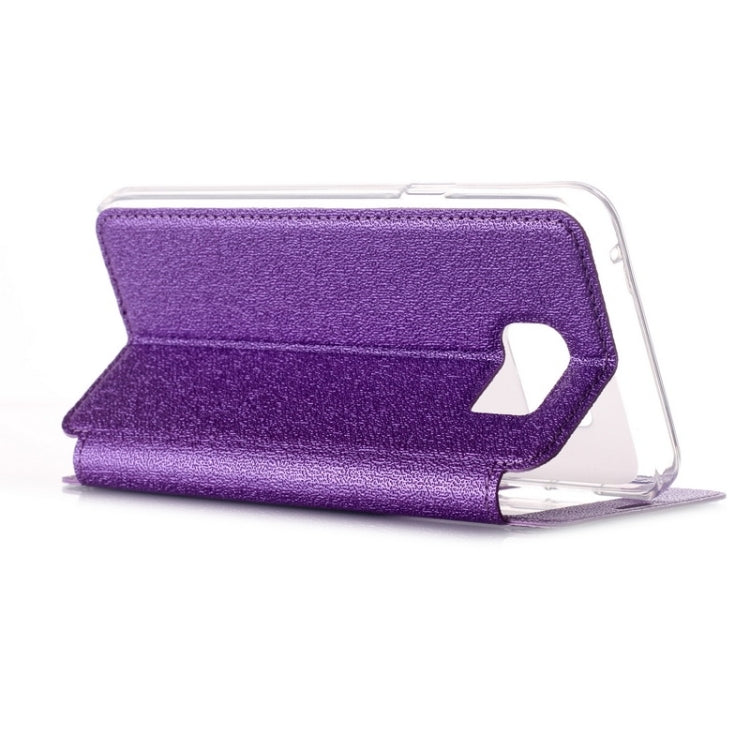 UFO Flavedo Texture Horizontal Flip Leather Case with Caller ID Display & Holder & Card Slot for Galaxy Note 5