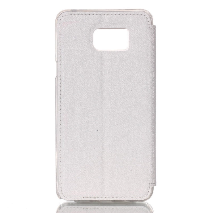 UFO Flavedo Texture Horizontal Flip Leather Case with Caller ID Display & Holder & Card Slot for Galaxy Note 5