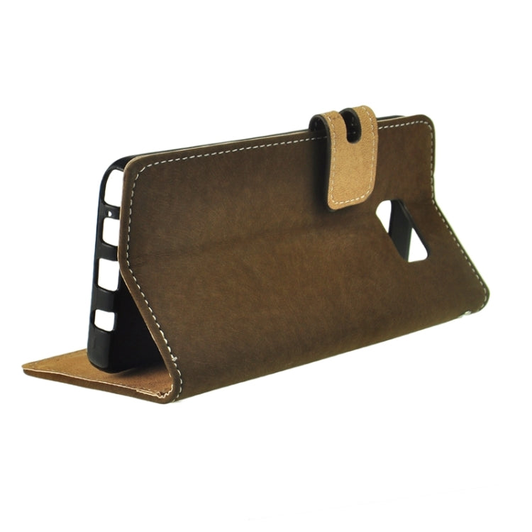 For Galaxy S6 Edge+ Horizontal Flip Leather Case with Holder & Card Slots & Wallet