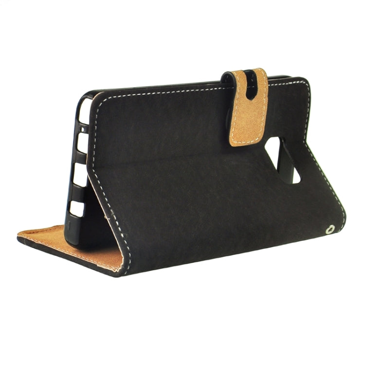 For Galaxy S6 Edge+ Horizontal Flip Leather Case with Holder & Card Slots & Wallet