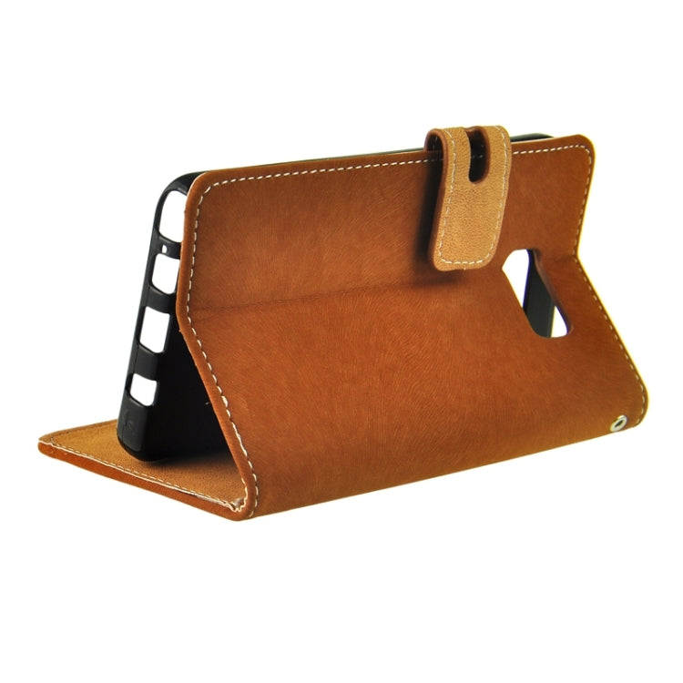 For Galaxy S6 Edge+ Horizontal Flip Leather Case with Holder & Card Slots & Wallet