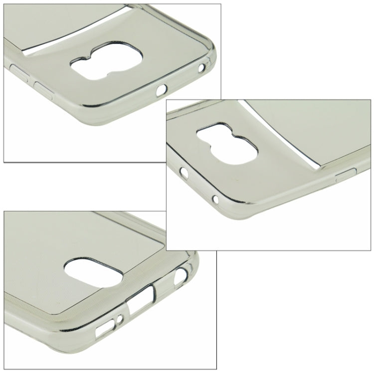 For Galaxy S6 Edge / G925 Ultrathin TPU Case with Card Slot
