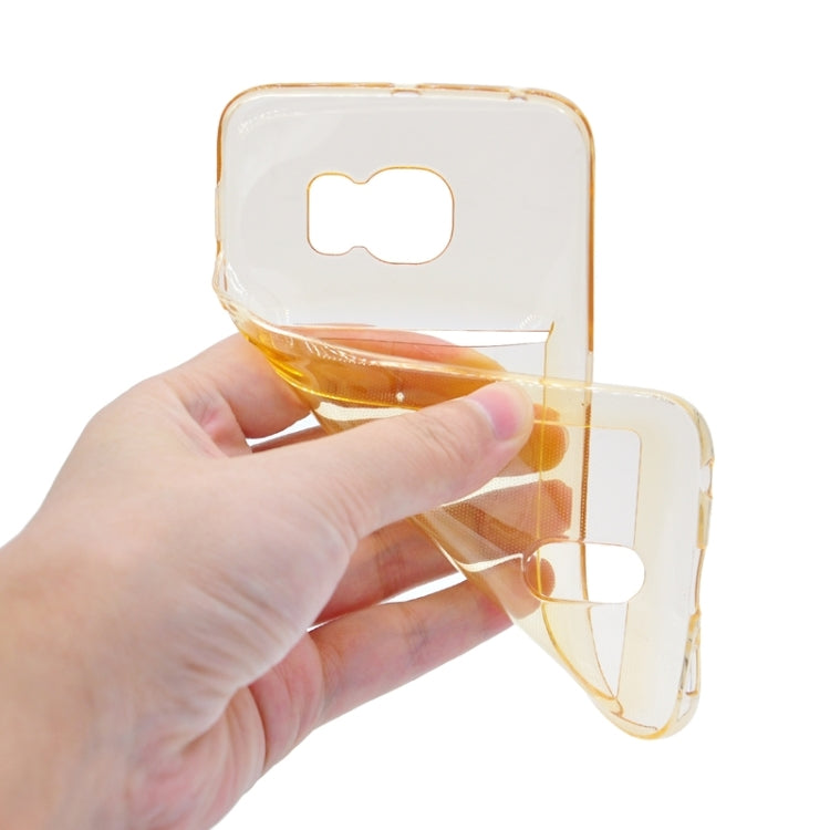 For Galaxy S6 Edge / G925 Ultrathin TPU Case with Card Slot
