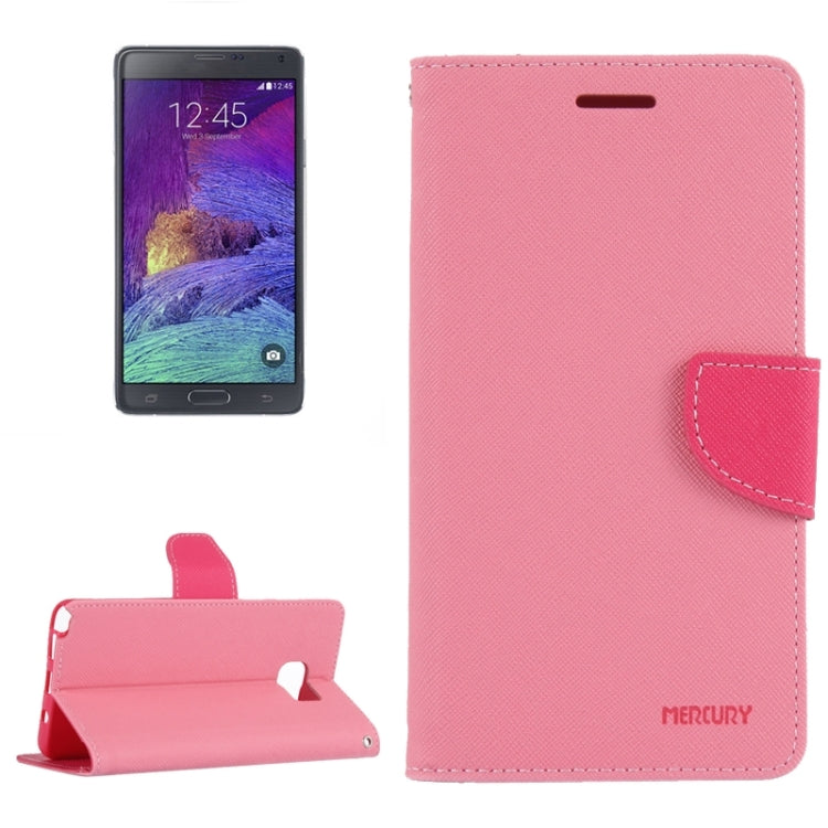 Color Matching Style Cross Texture Horizontal Flip Leather Case with Holder & Card Slots & Wallet for Galaxy Note 5 / N920