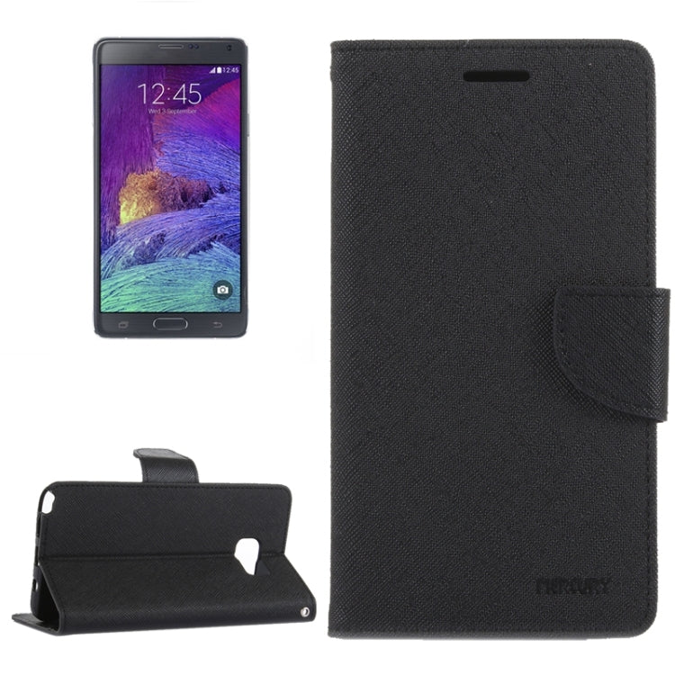 Color Matching Style Cross Texture Horizontal Flip Leather Case with Holder & Card Slots & Wallet for Galaxy Note 5 / N920