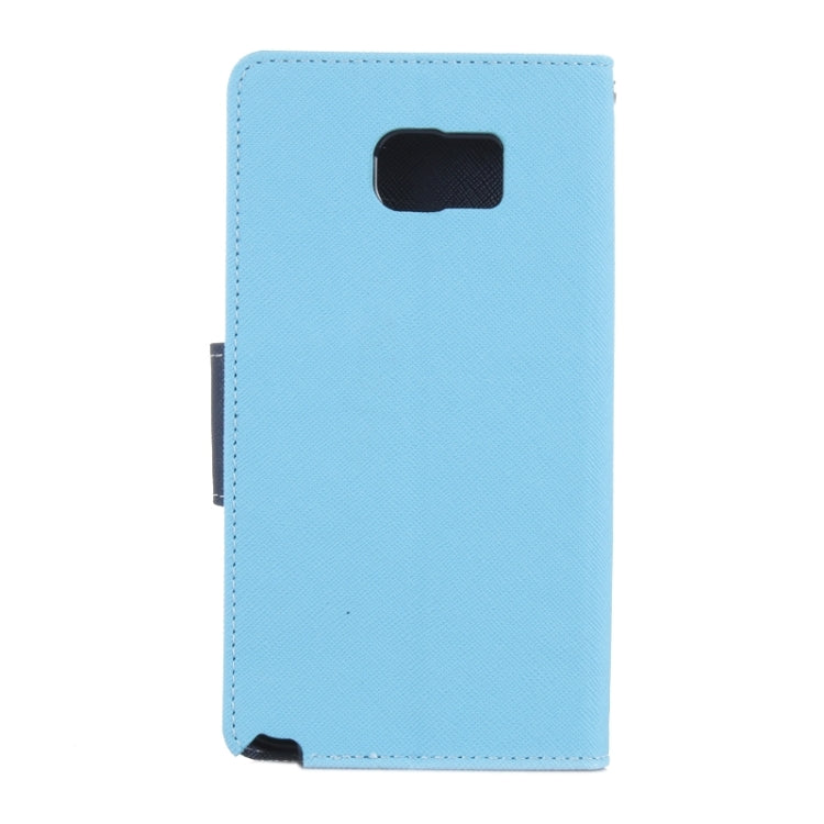 Color Matching Style Cross Texture Horizontal Flip Leather Case with Holder & Card Slots & Wallet for Galaxy Note 5 / N920