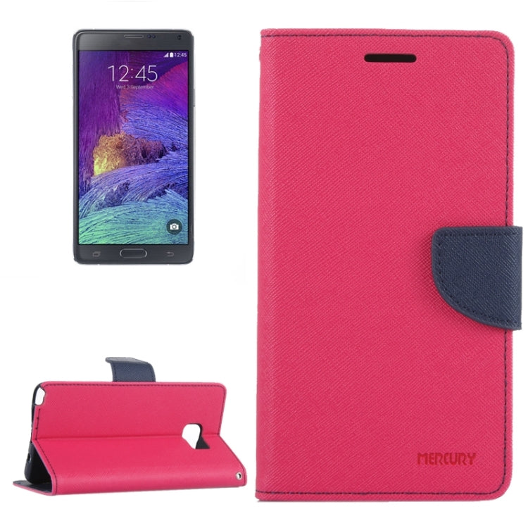 Color Matching Style Cross Texture Horizontal Flip Leather Case with Holder & Card Slots & Wallet for Galaxy Note 5 / N920