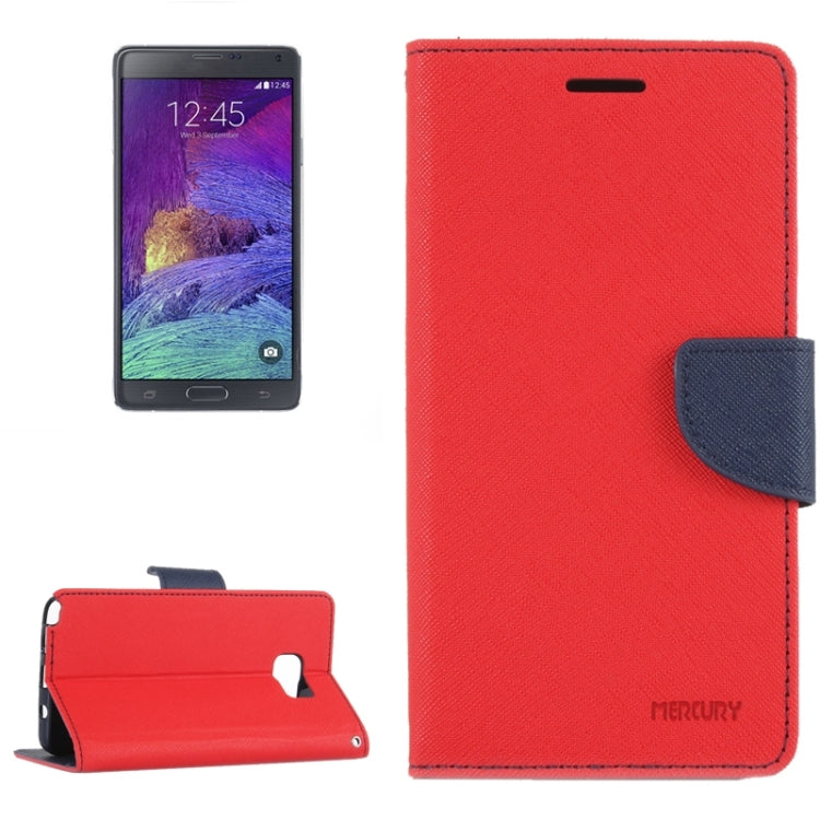 Color Matching Style Cross Texture Horizontal Flip Leather Case with Holder & Card Slots & Wallet for Galaxy Note 5 / N920
