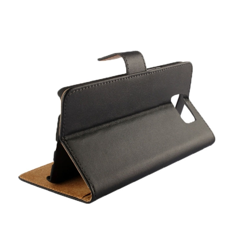 Cowhide Texture Horizontal Flip Genuine leather Case with Card Slot & Holder for Galaxy Note 5 / N9200