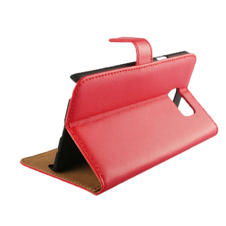Cowhide Texture Horizontal Flip Genuine leather Case with Card Slot & Holder for Galaxy Note 5 / N9200
