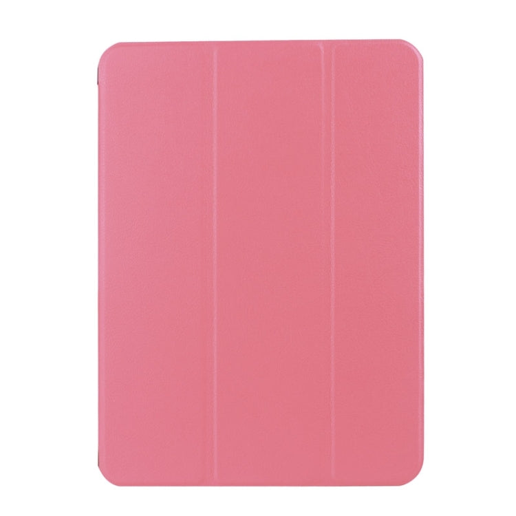Karst Texture Horizontal Flip Solid Color Leather Case with Three-Folding Holder for Galaxy Tab S2 9.7 / T815