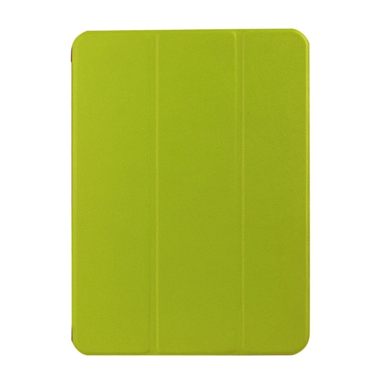 Karst Texture Horizontal Flip Solid Color Leather Case with Three-Folding Holder for Galaxy Tab S2 9.7 / T815