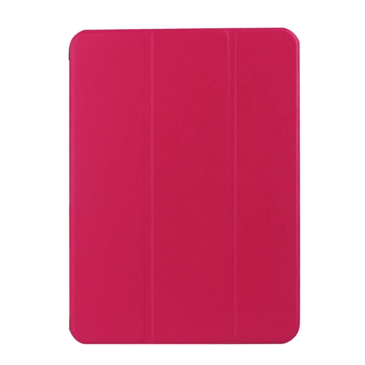 Karst Texture Horizontal Flip Solid Color Leather Case with Three-Folding Holder for Galaxy Tab S2 9.7 / T815