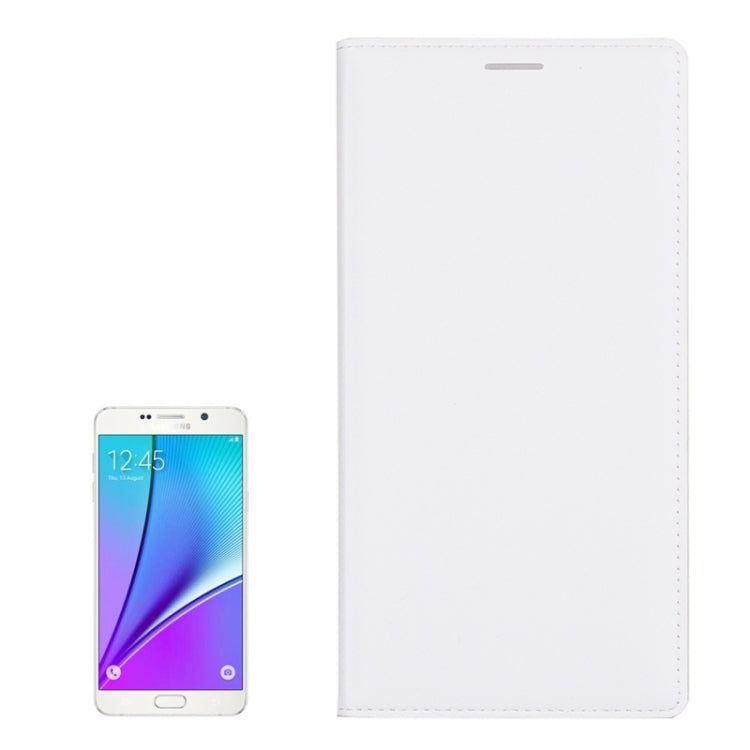 Litchi Texture Horizontal Flip Leather Case with Card Slots for Galaxy Note 5 / N9200