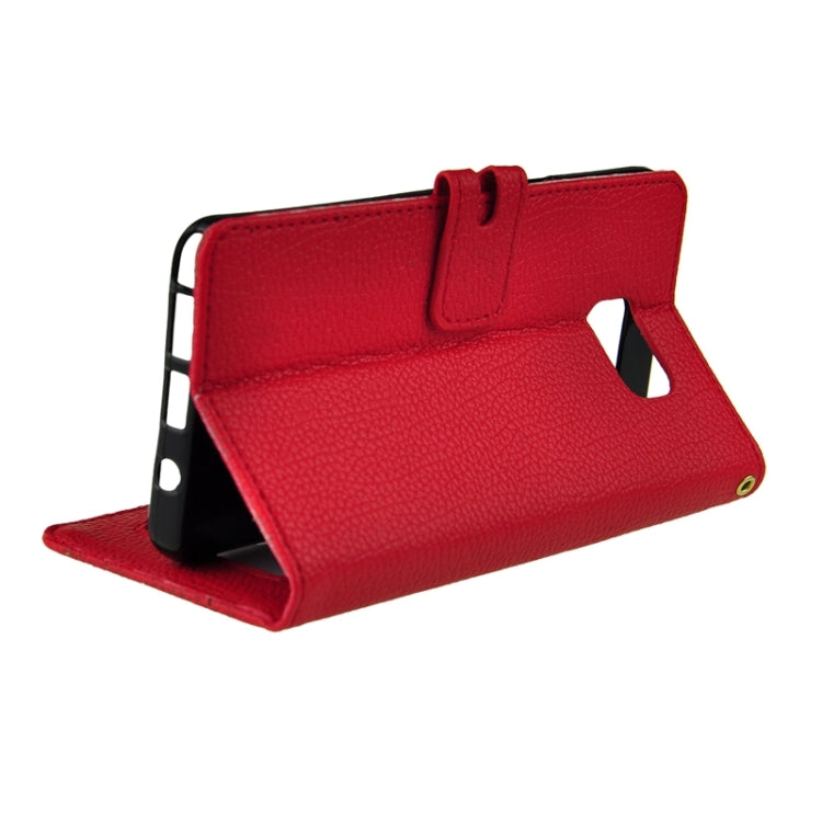 Litchi Texture Horizontal Flip Leather Case with Holder & Card Slots & Wallet for Galaxy Note 5 / N920