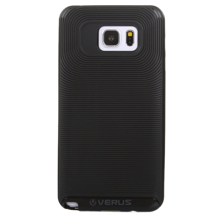 VERUS Ripple Texture Plastic Hard Shell Combination Case for Galaxy Note 5 / N920