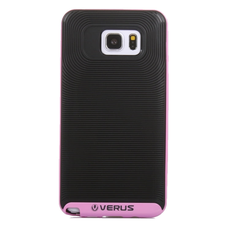 VERUS Ripple Texture Plastic Hard Shell Combination Case for Galaxy Note 5 / N920