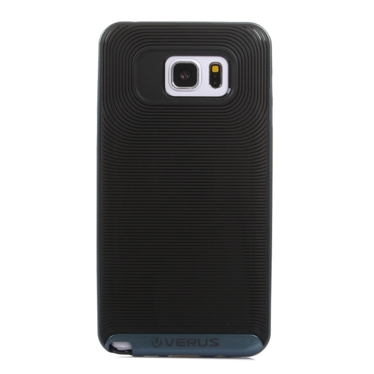 VERUS Ripple Texture Plastic Hard Shell Combination Case for Galaxy Note 5 / N920