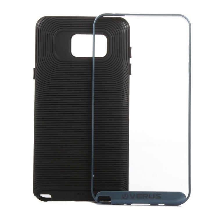 VERUS Ripple Texture Plastic Hard Shell Combination Case for Galaxy Note 5 / N920