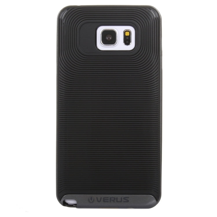 VERUS Ripple Texture Plastic Hard Shell Combination Case for Galaxy Note 5 / N920