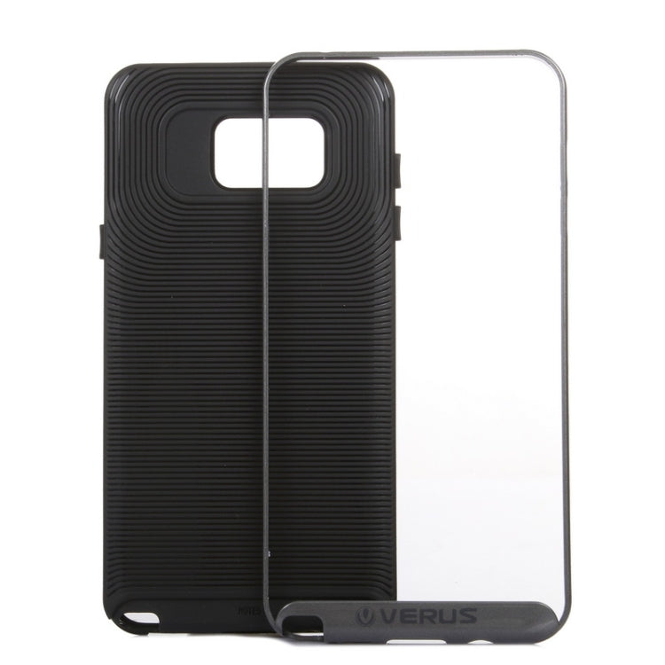 VERUS Ripple Texture Plastic Hard Shell Combination Case for Galaxy Note 5 / N920