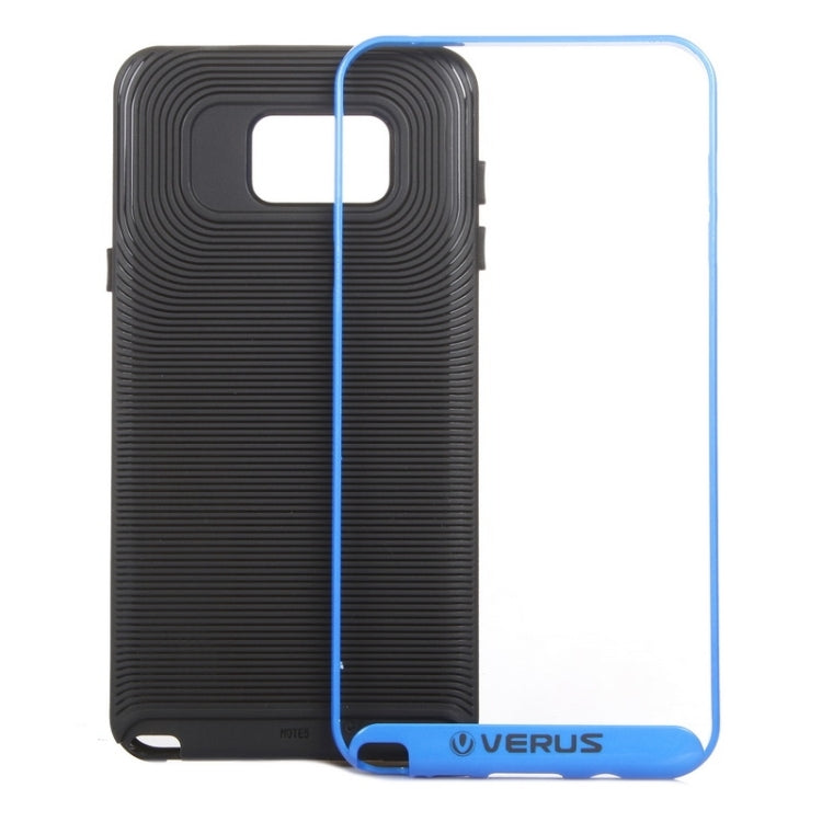 VERUS Ripple Texture Plastic Hard Shell Combination Case for Galaxy Note 5 / N920