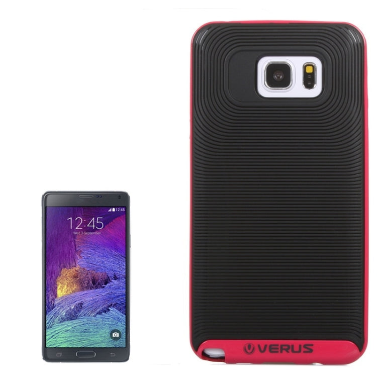 VERUS Ripple Texture Plastic Hard Shell Combination Case for Galaxy Note 5 / N920