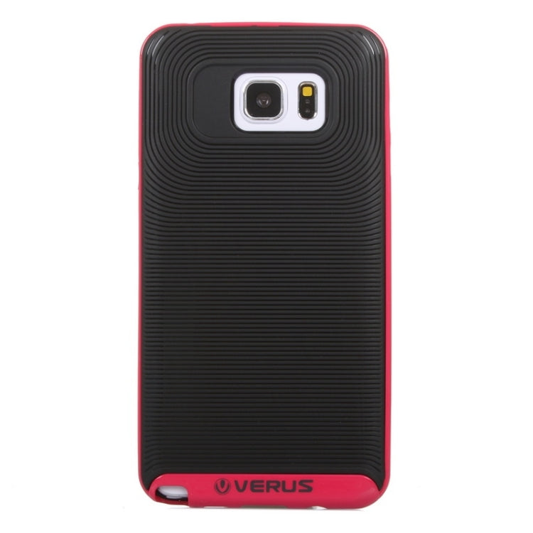 VERUS Ripple Texture Plastic Hard Shell Combination Case for Galaxy Note 5 / N920