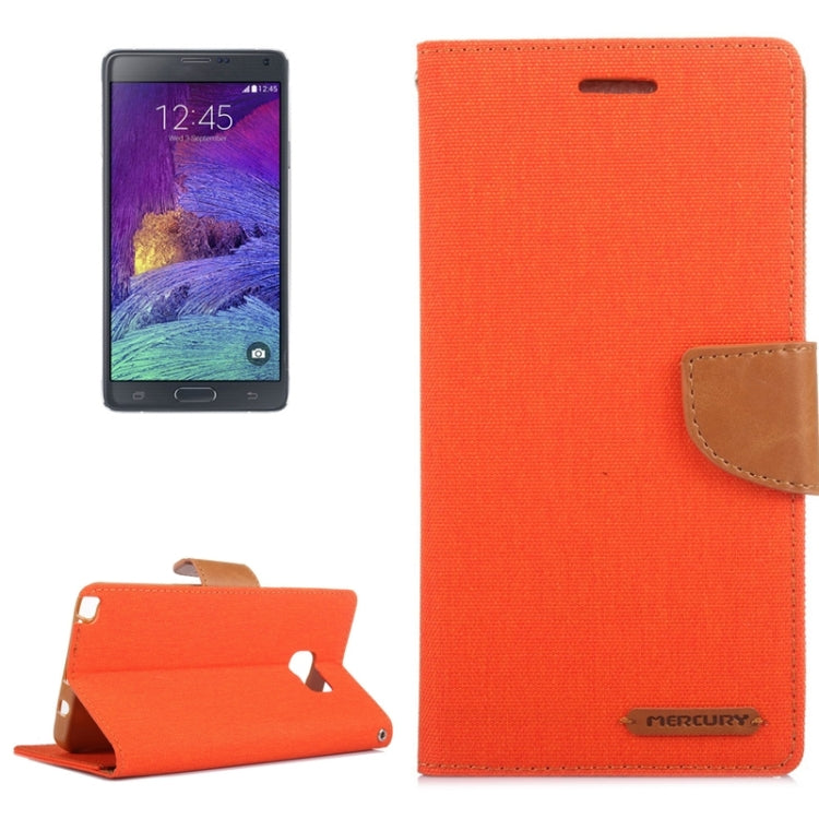 Denim Texture Horizontal Flip Leather Case with Holder & Card Slots & Wallet for Galaxy Note 5 / N920