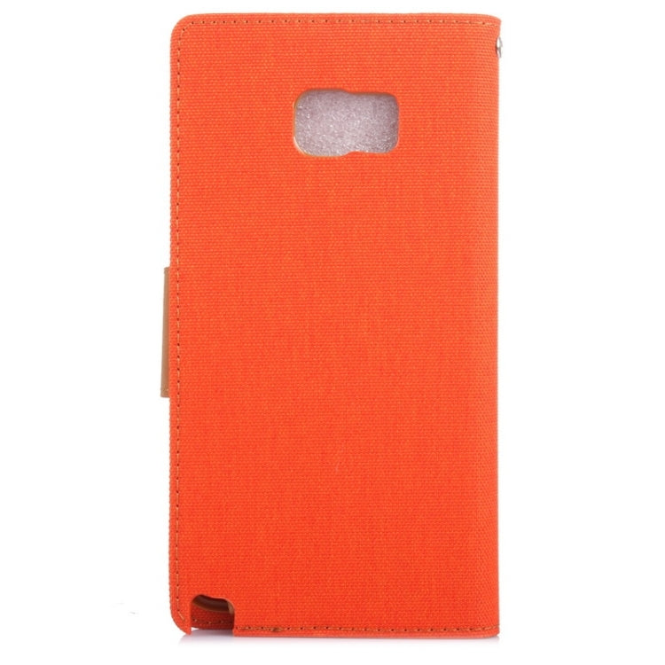 Denim Texture Horizontal Flip Leather Case with Holder & Card Slots & Wallet for Galaxy Note 5 / N920