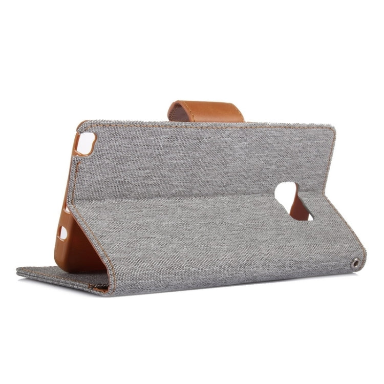 Denim Texture Horizontal Flip Leather Case with Holder & Card Slots & Wallet for Galaxy Note 5 / N920