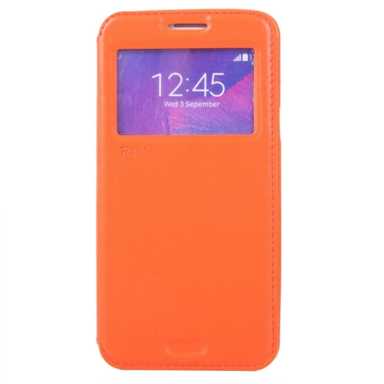 Crazy Horse Texture Horizontal Flip Leather Case with Holder & Card Slot & Caller ID Display for Galaxy Note 5 / N920